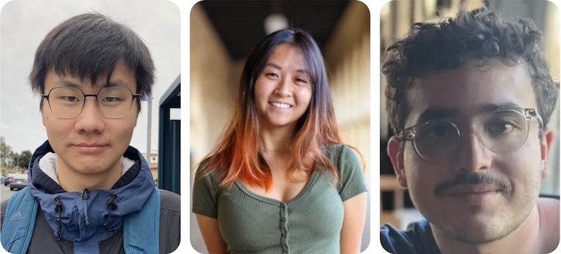 Ruixin Qiu, Megan Loh, and Jacob Ruiz